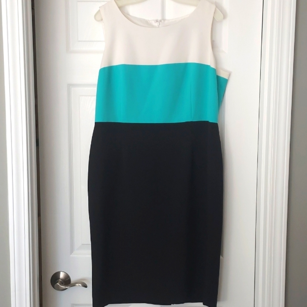Black Label by Evan Picone. Size 14 career dress